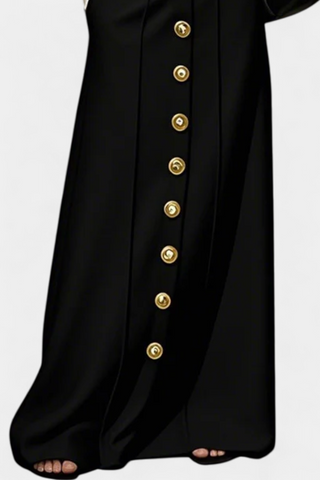 Ada Loose Button Skirt with Pockets and Urban Style