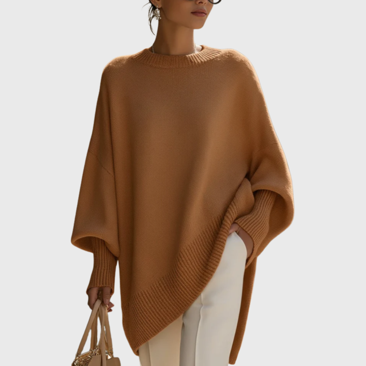 Livia™ | Poncho de Punto Oversize