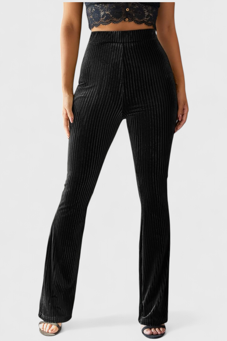 Liset Pantalones Acampanados de Pana