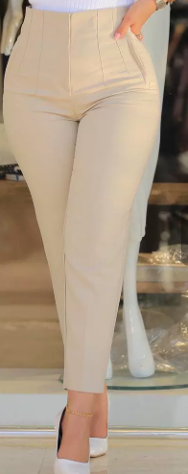 Ivana™ | Pantalón de Vestir Tiro Alto