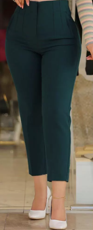 Ivana™ | Pantalón de Vestir Tiro Alto