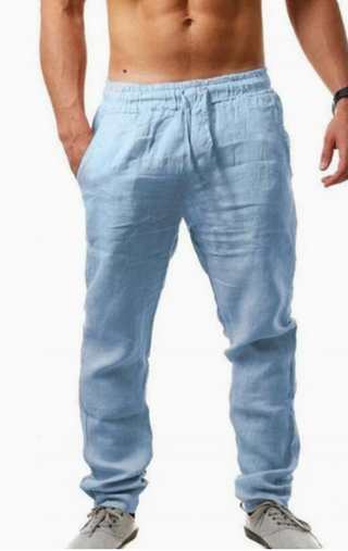 Lorenzo™ | Pantalón de Lino Suelto