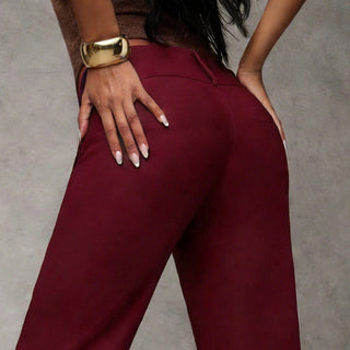 Valentina™ | Pantalón de Vestir Acampanado