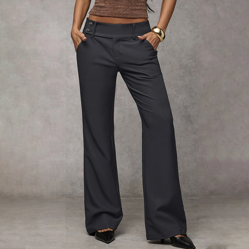 Valentina™ | Pantalón de Vestir Acampanado